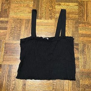 American eagle black crop